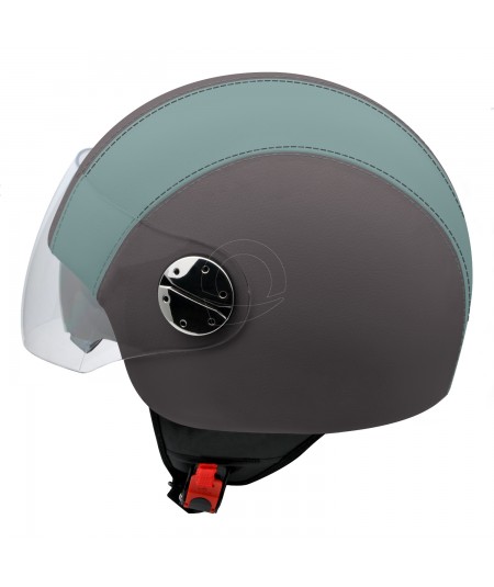 Forbiciotto - Casco Bandit rivestito in eco pelle