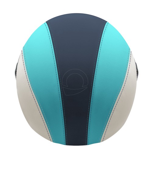 Casco colorato