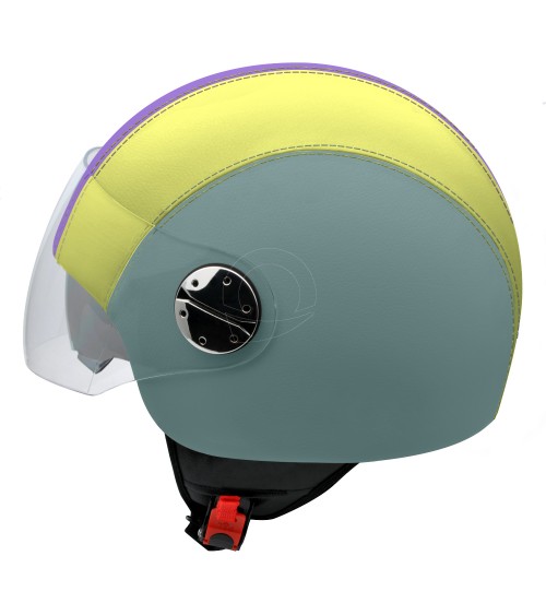 Casco colorato